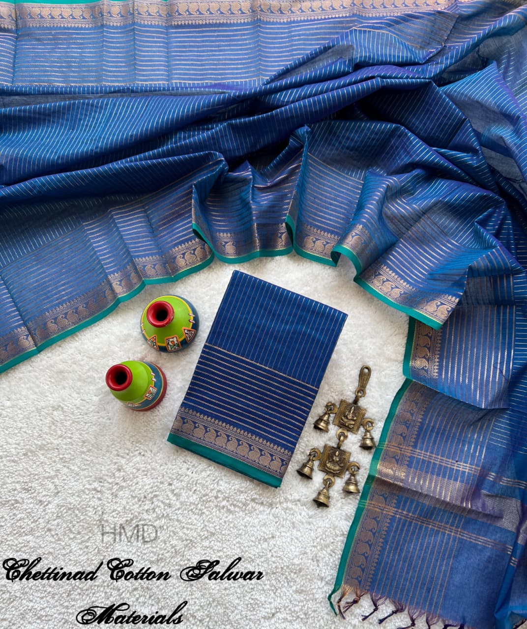 Chettinad Breeze Premium Pure Cool Cotton Salwar Material